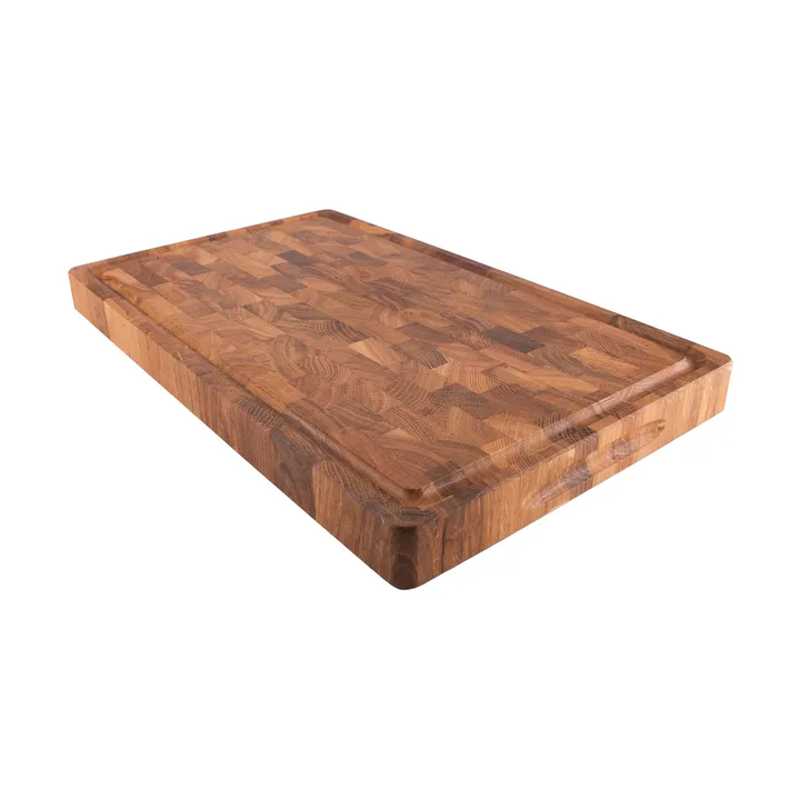 Snijplank Eikenhout Gelamineerd met sapgeul - 60x40 cm - Culimat