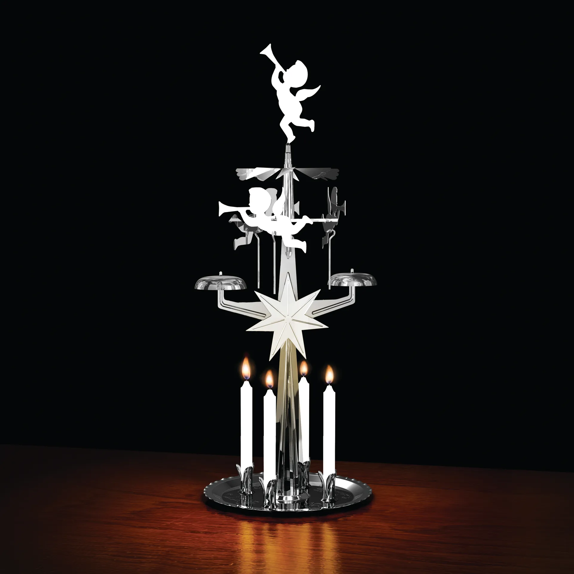 Swedish Angel klokkenspel, zilver Dala Industrier