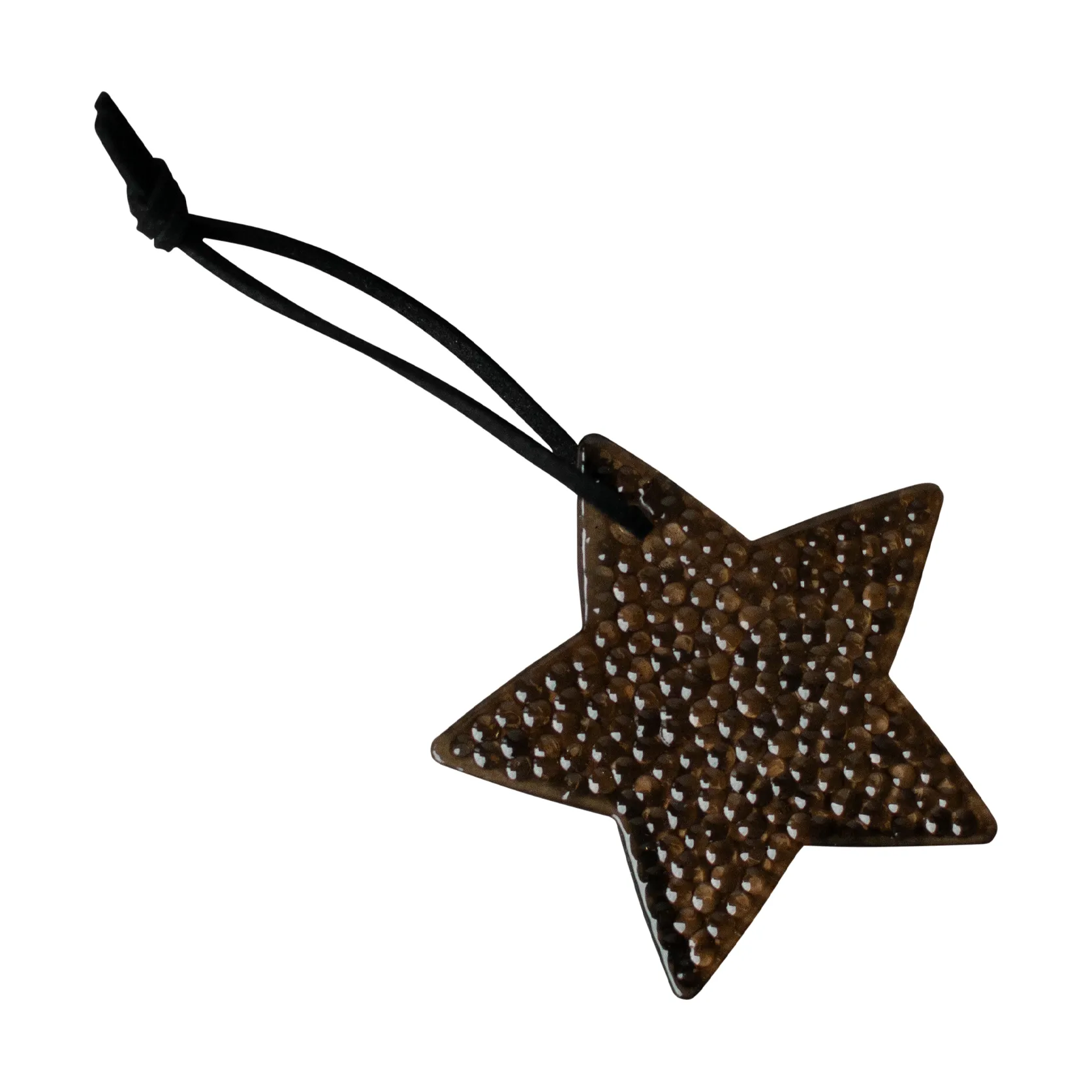 Airy hanging star decoratiehanger, Brown DBKD