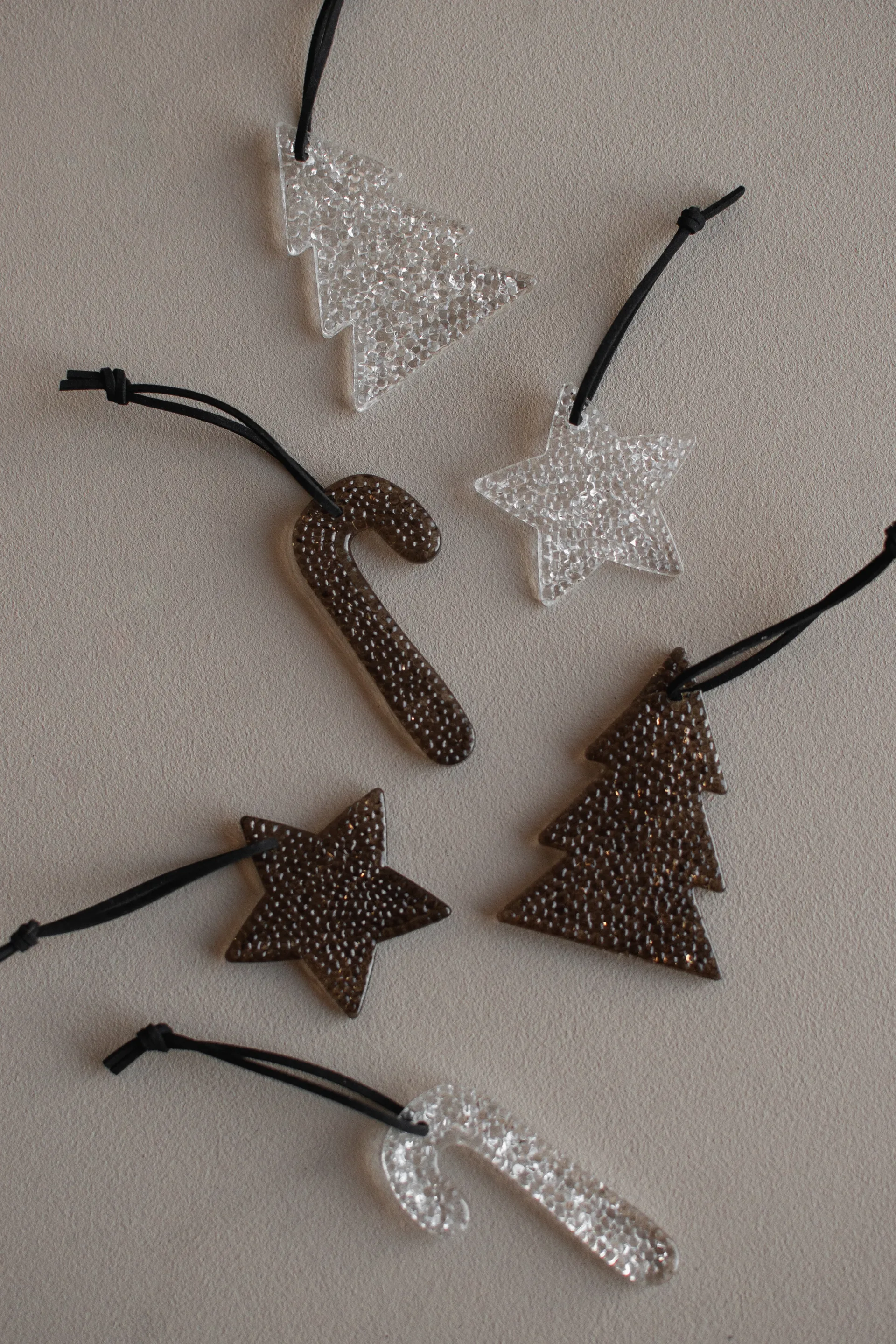 Airy hanging star decoratiehanger, Clear DBKD