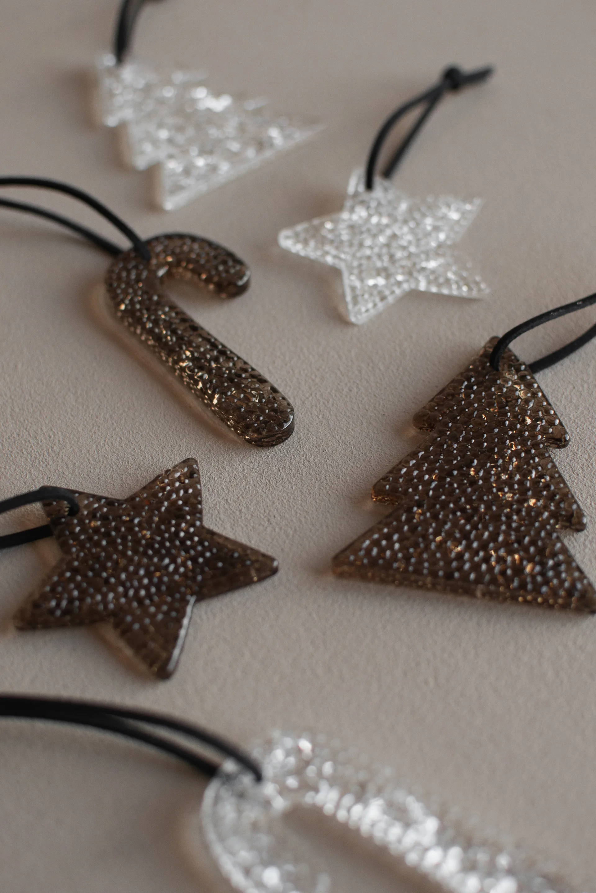 Airy hanging star decoratiehanger, Clear DBKD