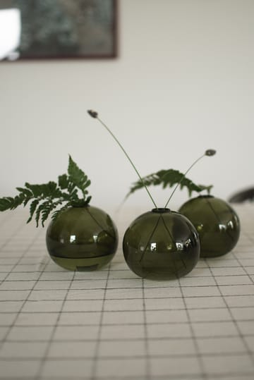 Ball vaas Ø10 cm - Groen - DBKD