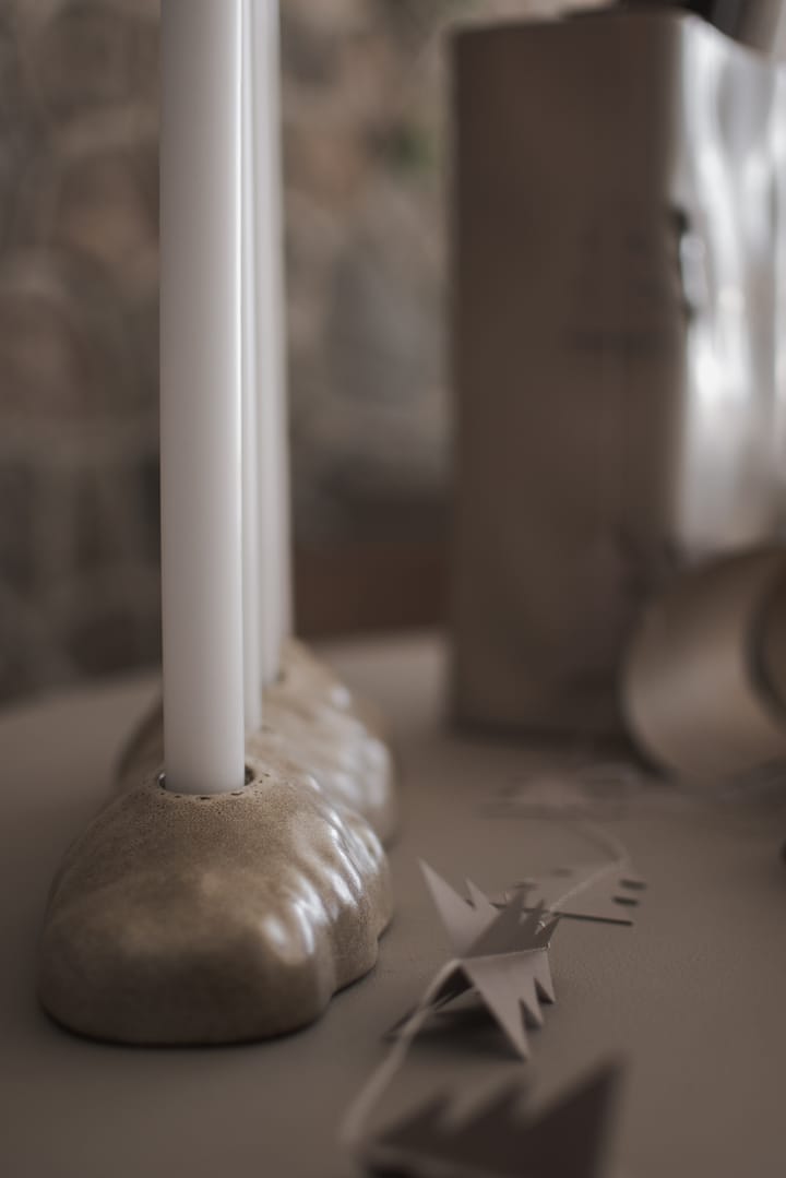 Base adventskandelaar, Beige DBKD