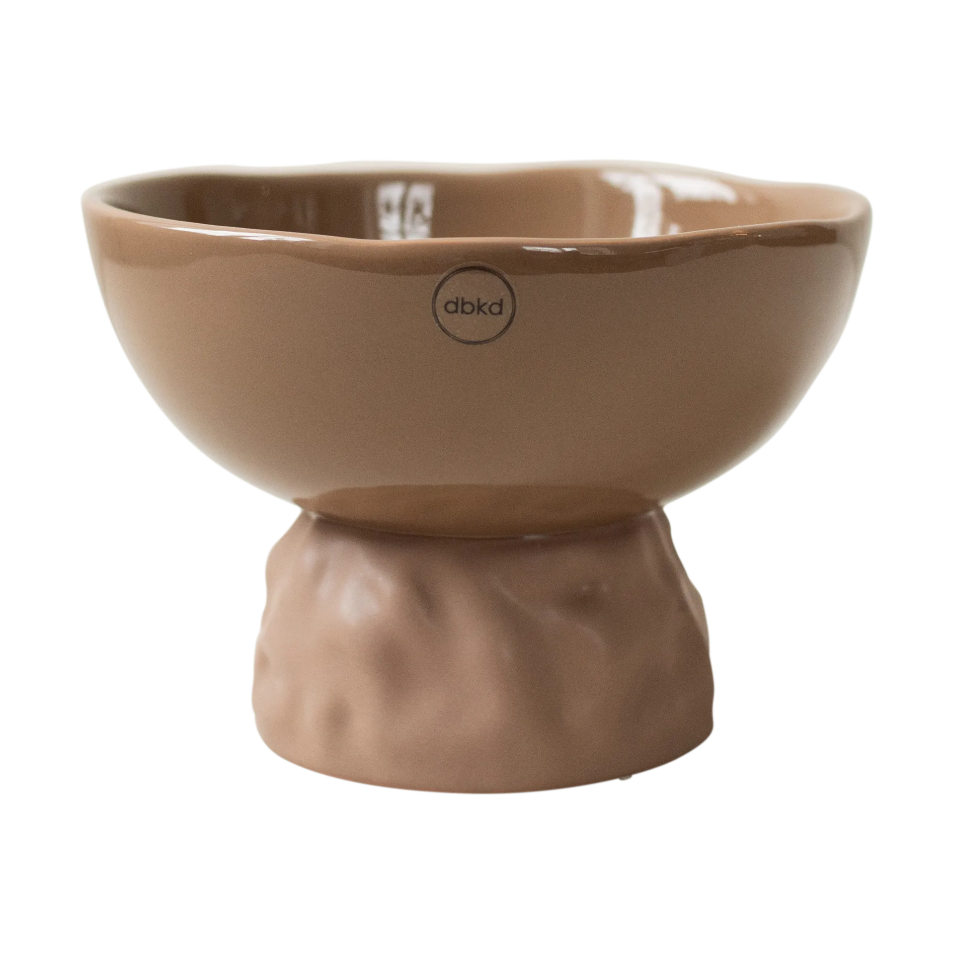 Base Dome schaal Ø20 cm, Nougat DBKD