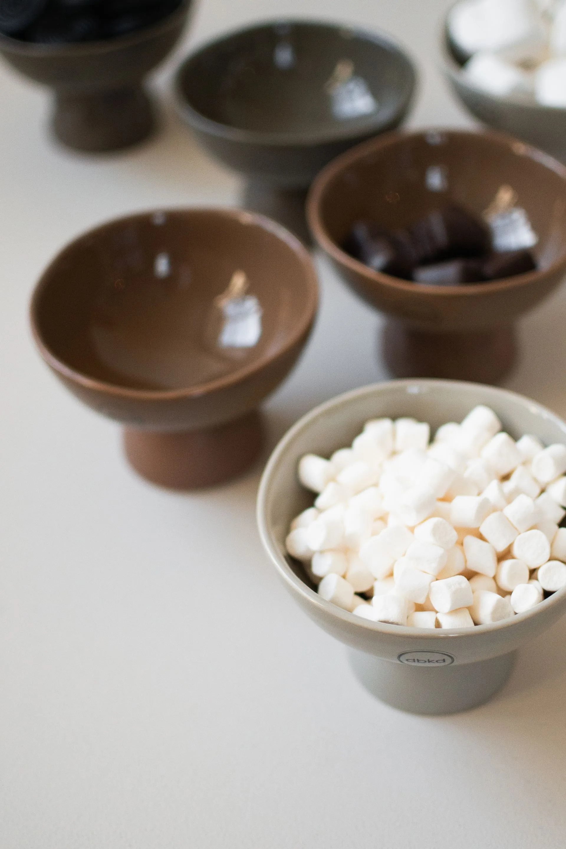 Base Dome schaal S Ø12 cm, Nougat DBKD