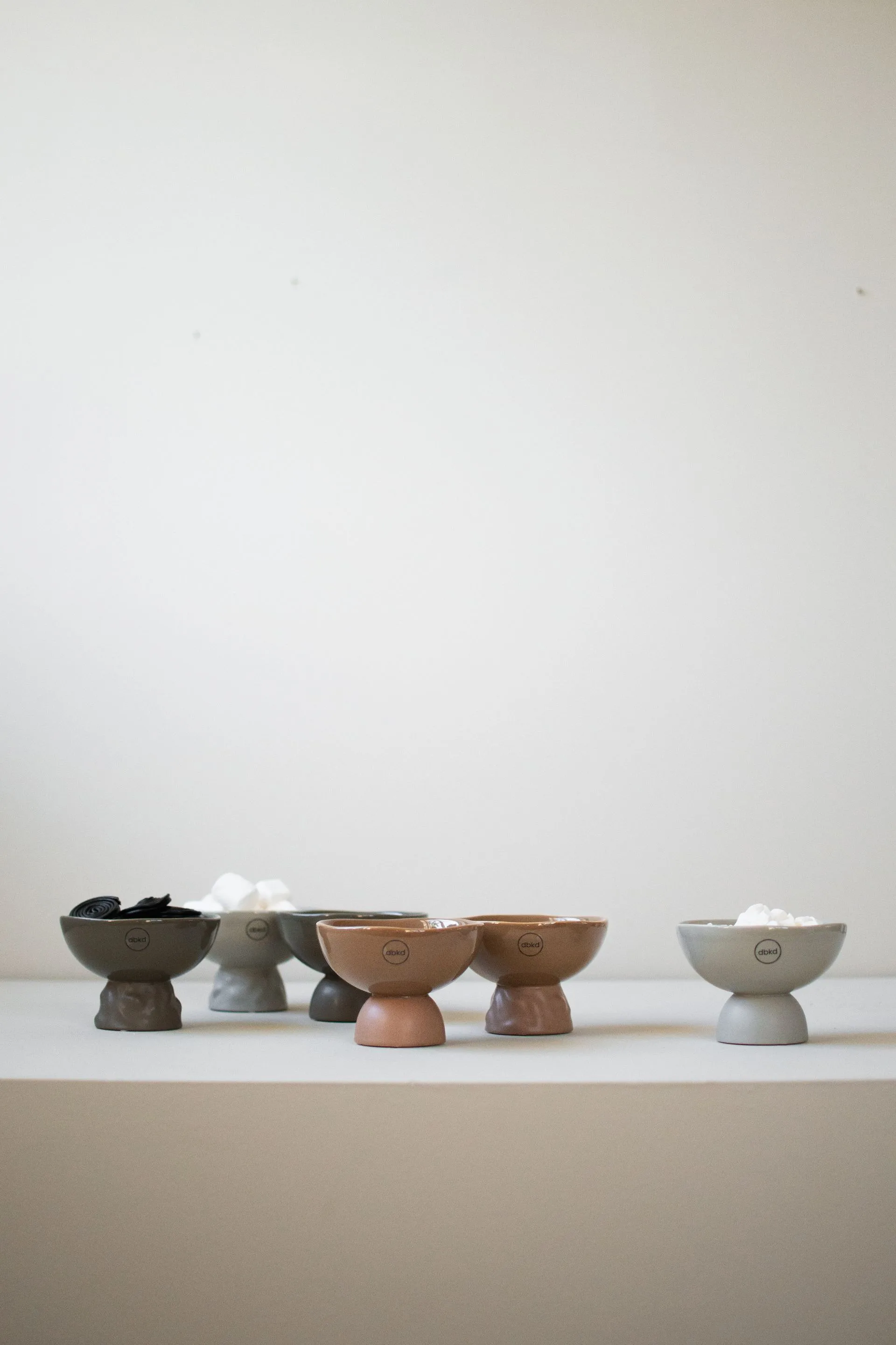 Base Dome schaal S Ø12 cm, Nougat DBKD