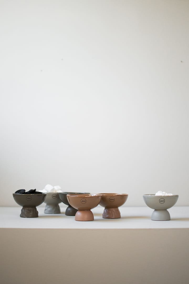 Base Dome schaal S Ø12 cm, Nougat DBKD