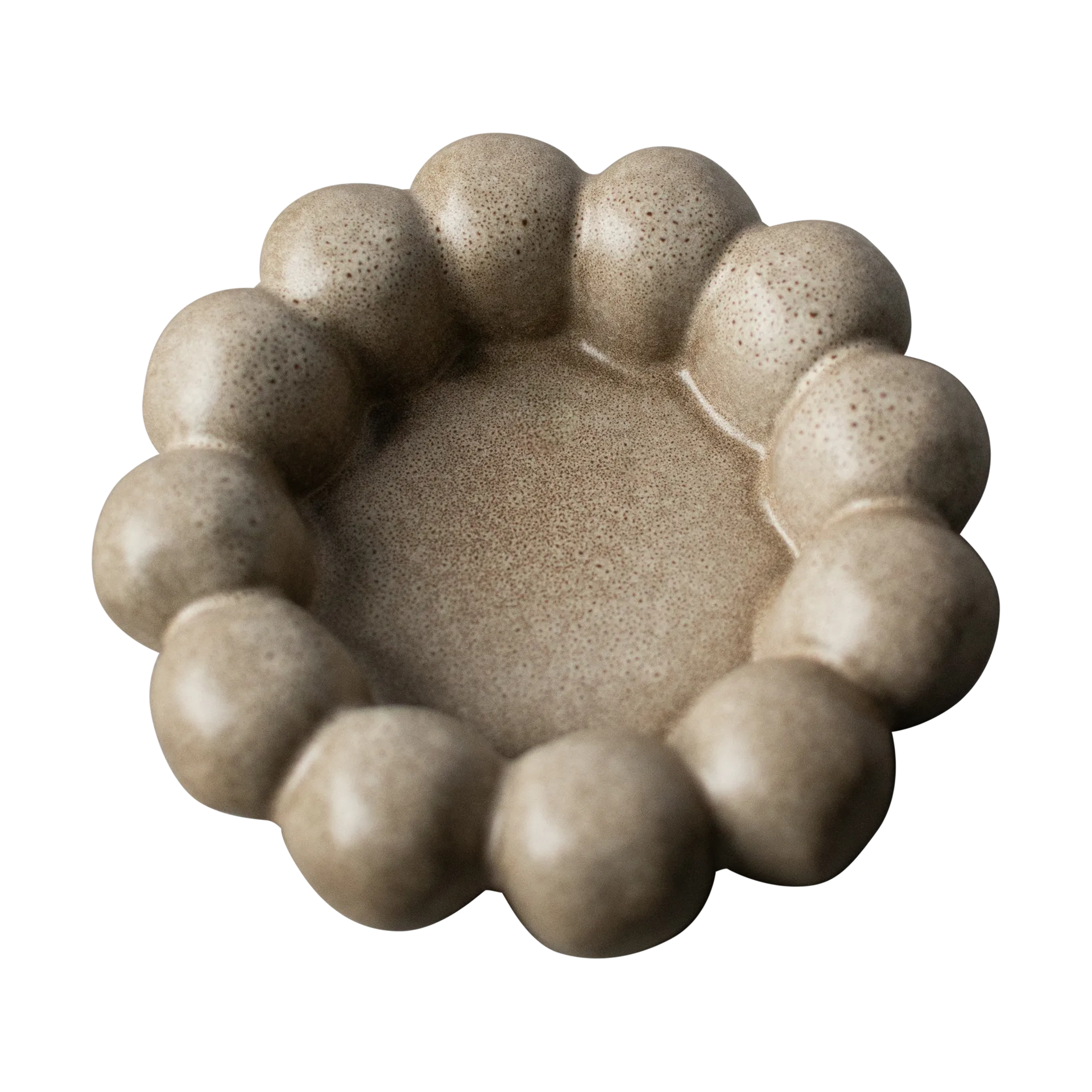Bright kaarsenhouder Ø17 cm, Beige DBKD