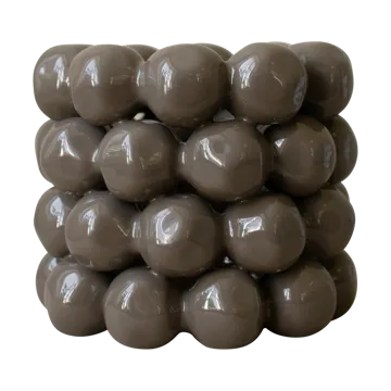 Bright kaarsenhouder Ø17 cm - Shiny dust - DBKD