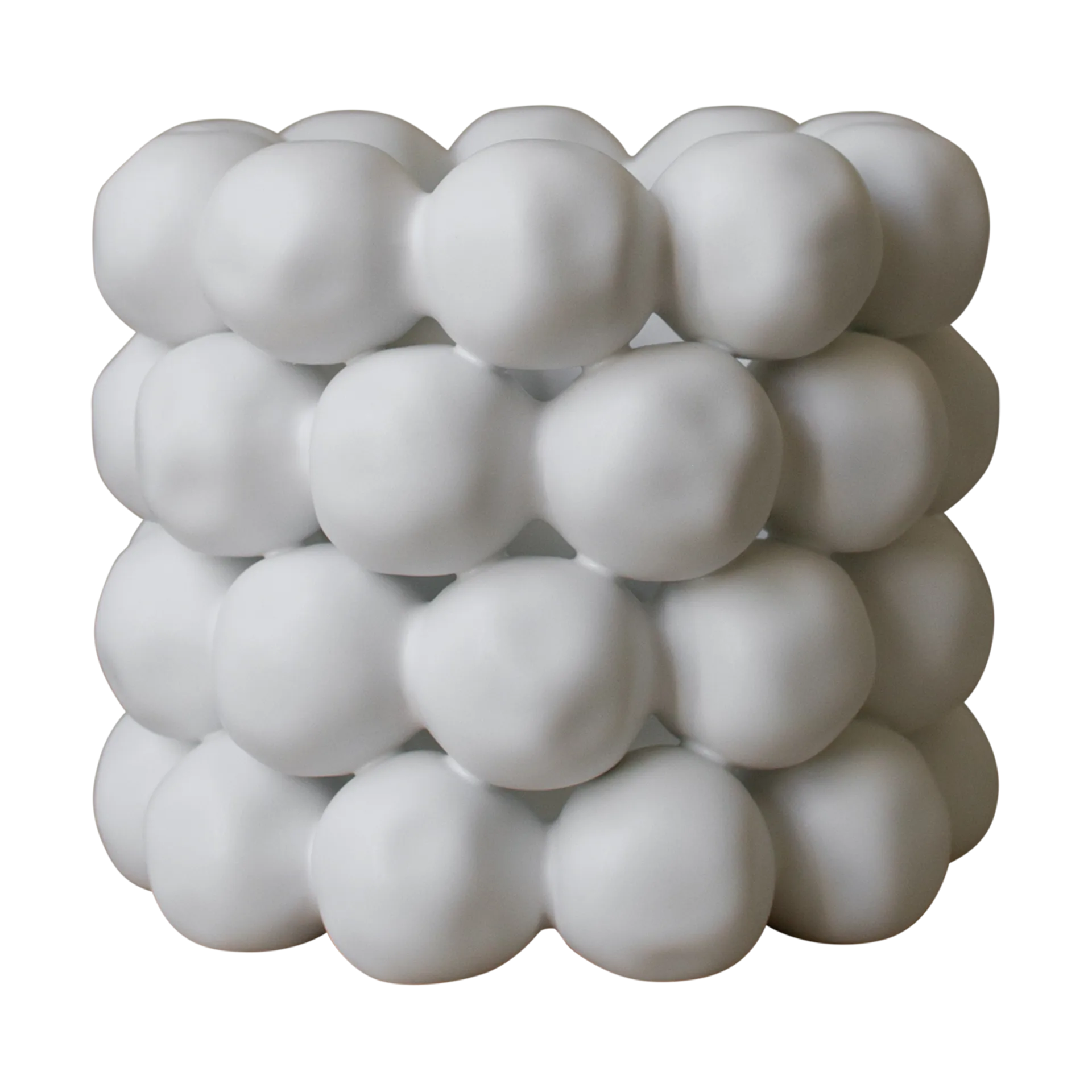 Bright kaarsenhouder Ø17 cm, White DBKD