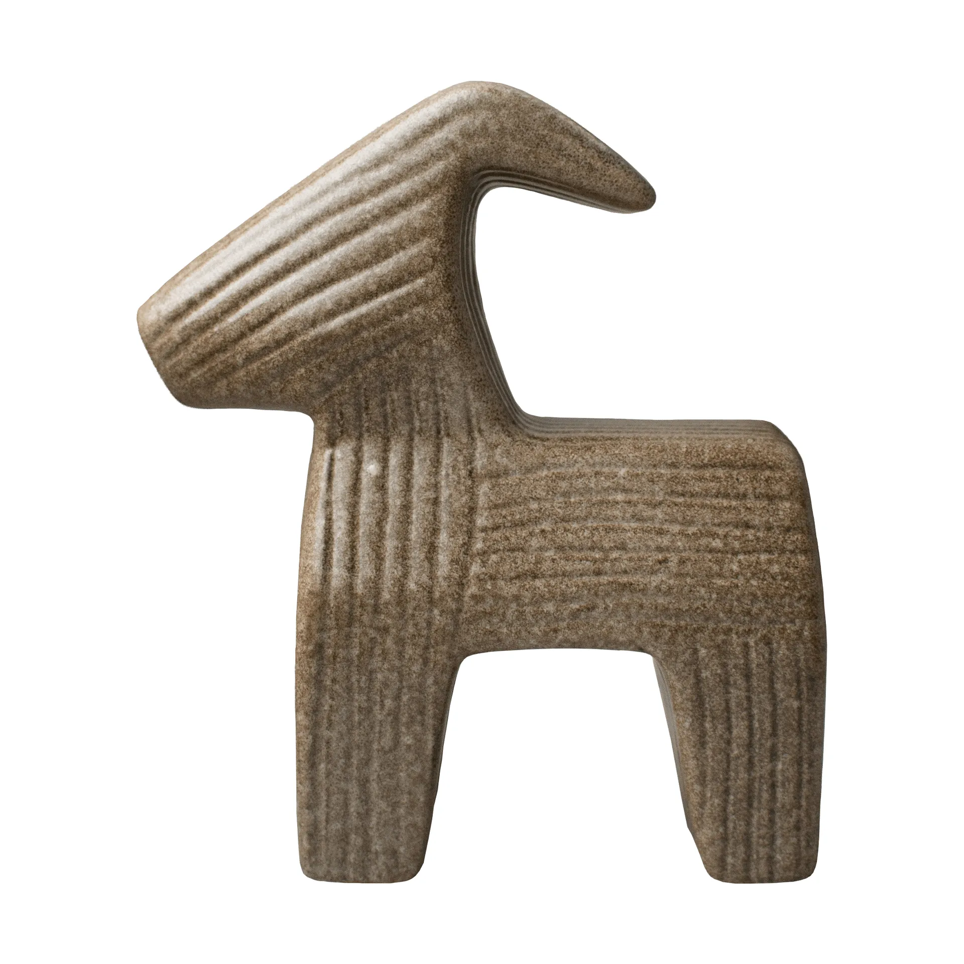 Bruse kerstbok, Beige, klein 14,5 cm DBKD
