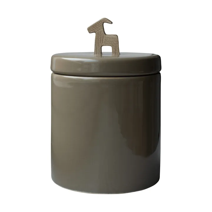 Bruse pot met deksel - Shiny dust, Ø12x16 cm - DBKD