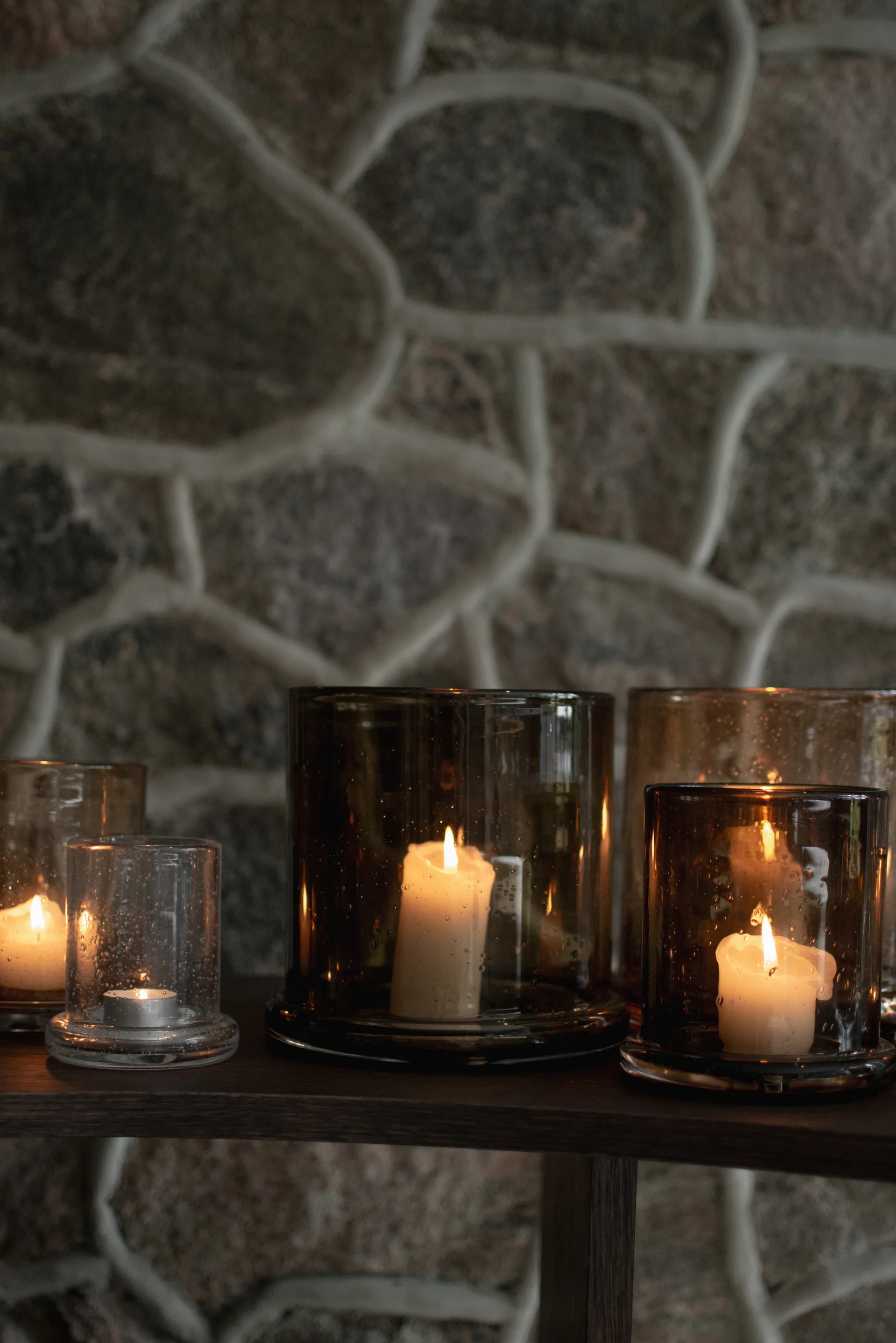 Bubble kaarsenhouder Ø10 cm, Clear DBKD