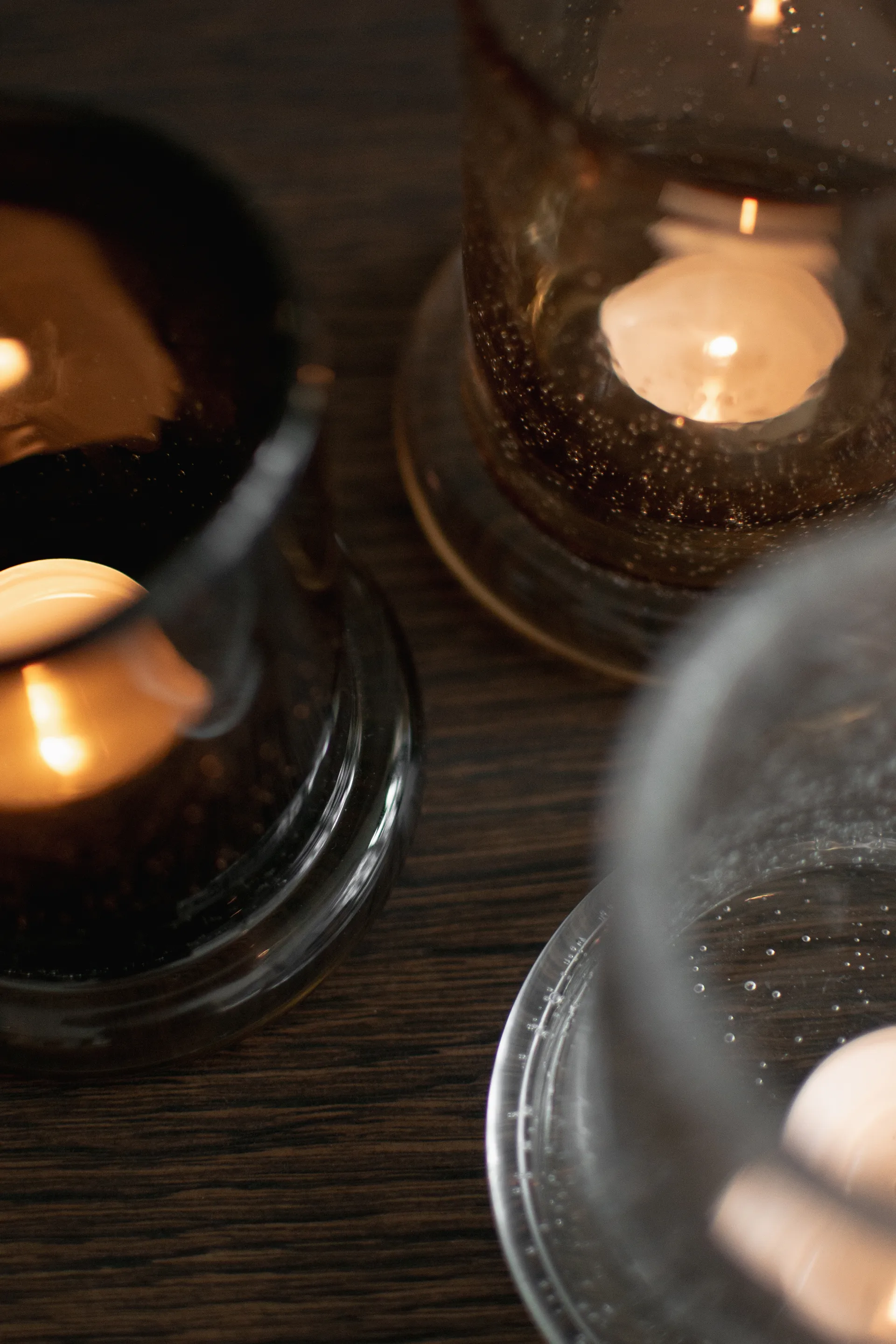 Bubble kaarsenhouder Ø14 cm, Clear DBKD