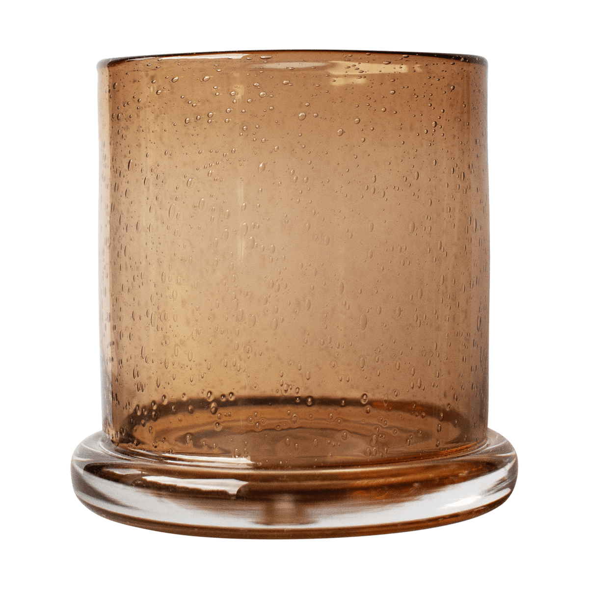 DBKD Bubble kaarsenhouder o20 cm Rust | Scandinavisch Interieur | Kaarsenhouders & kaarsenborden | Bruin