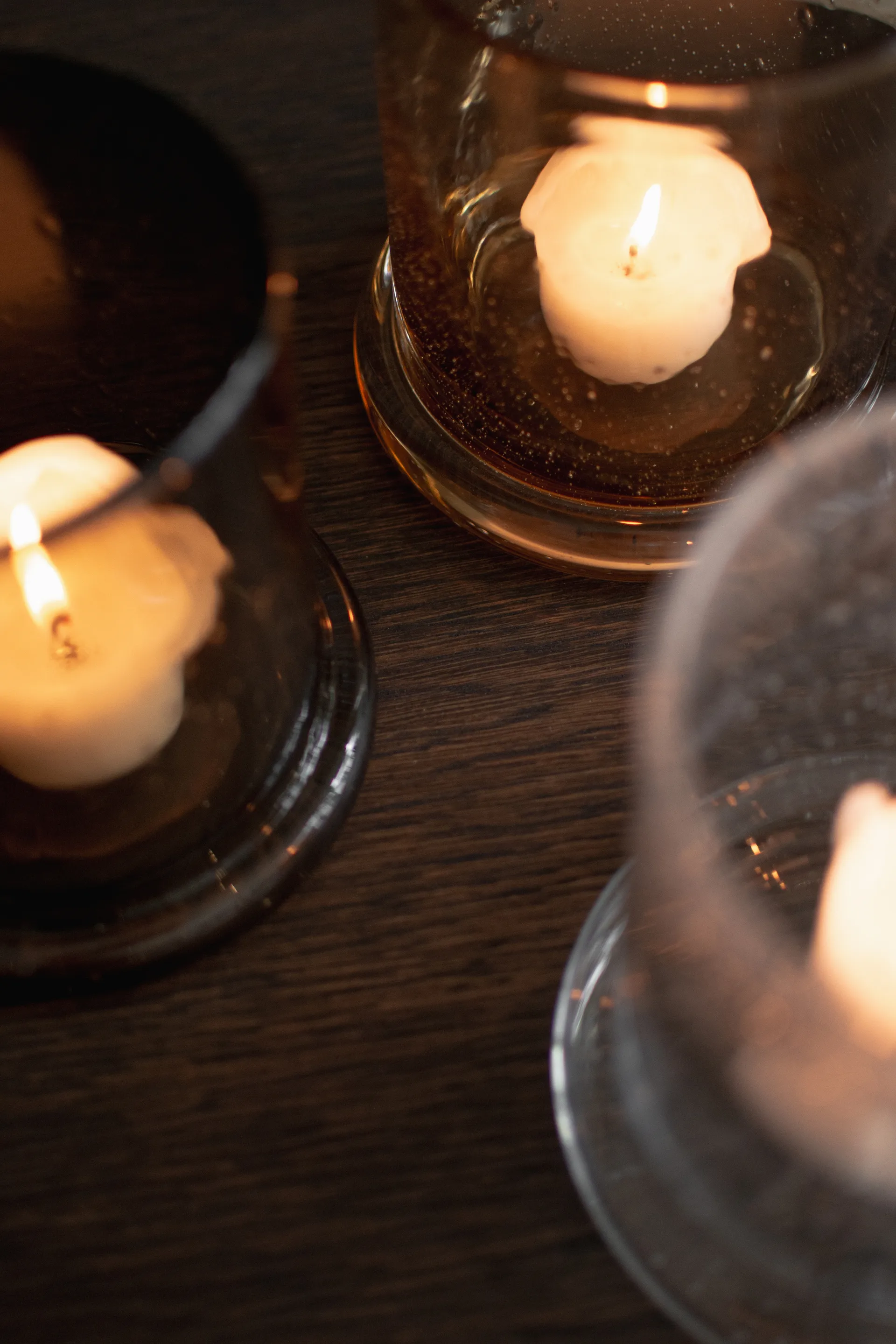 Bubble kaarsenhouder Ø20 cm, Rust DBKD