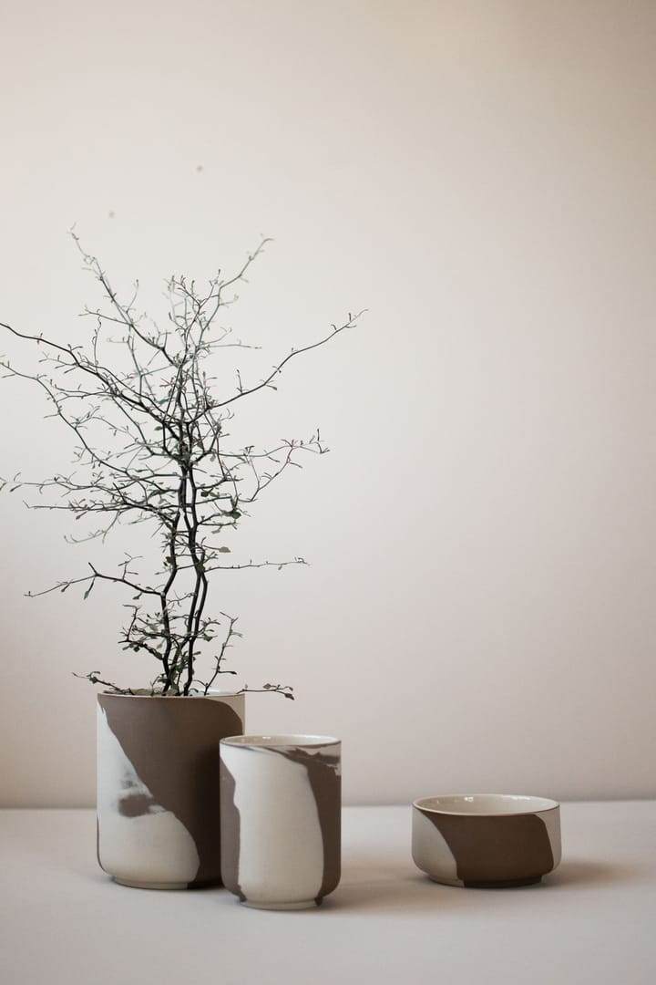 Calm pot L, Brown-Beige DBKD