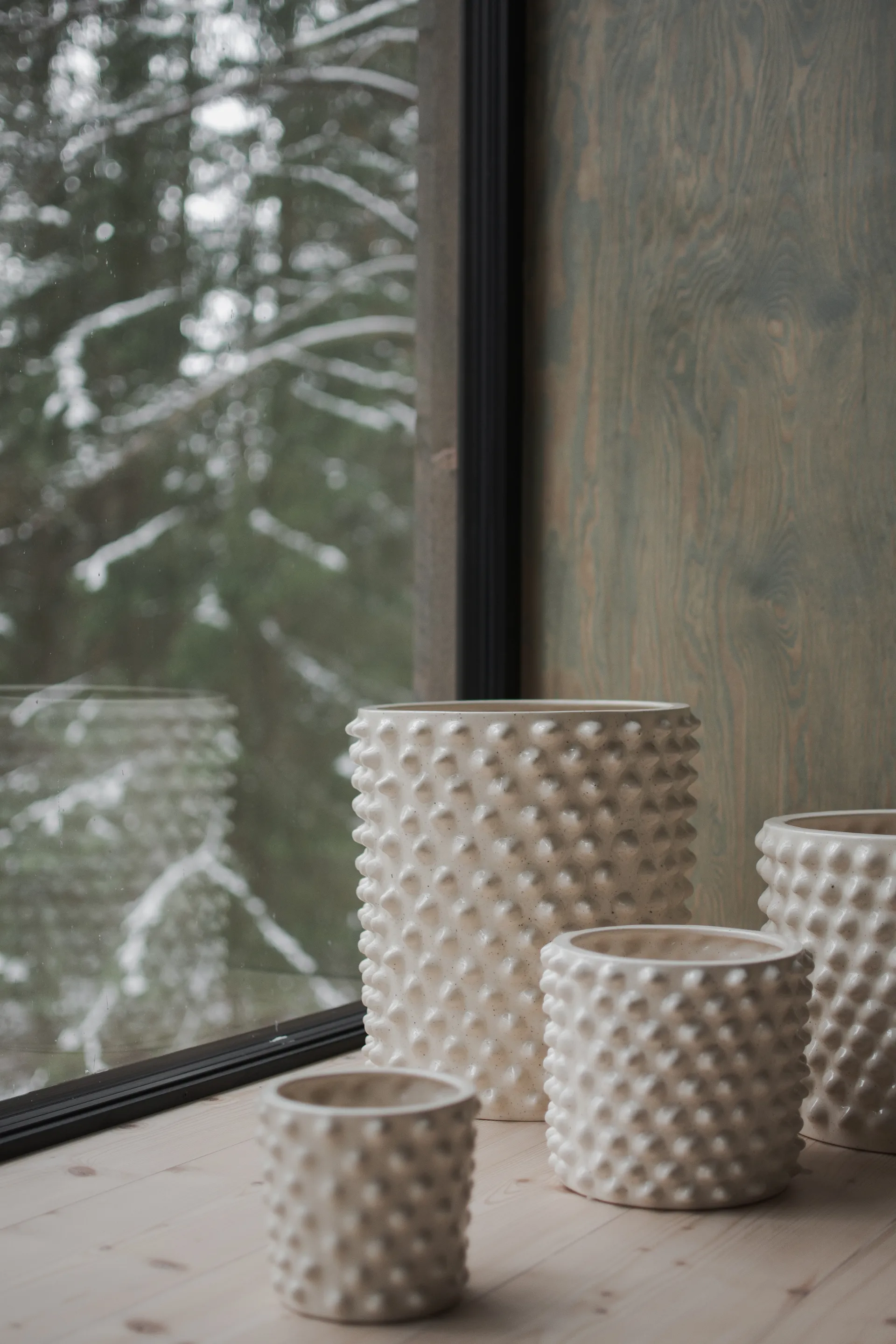 Cloudy bloempot vanilla, Large Ø33 cm DBKD