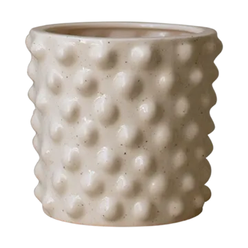 Cloudy bloempot vanilla - Mini Ø15 cm - DBKD