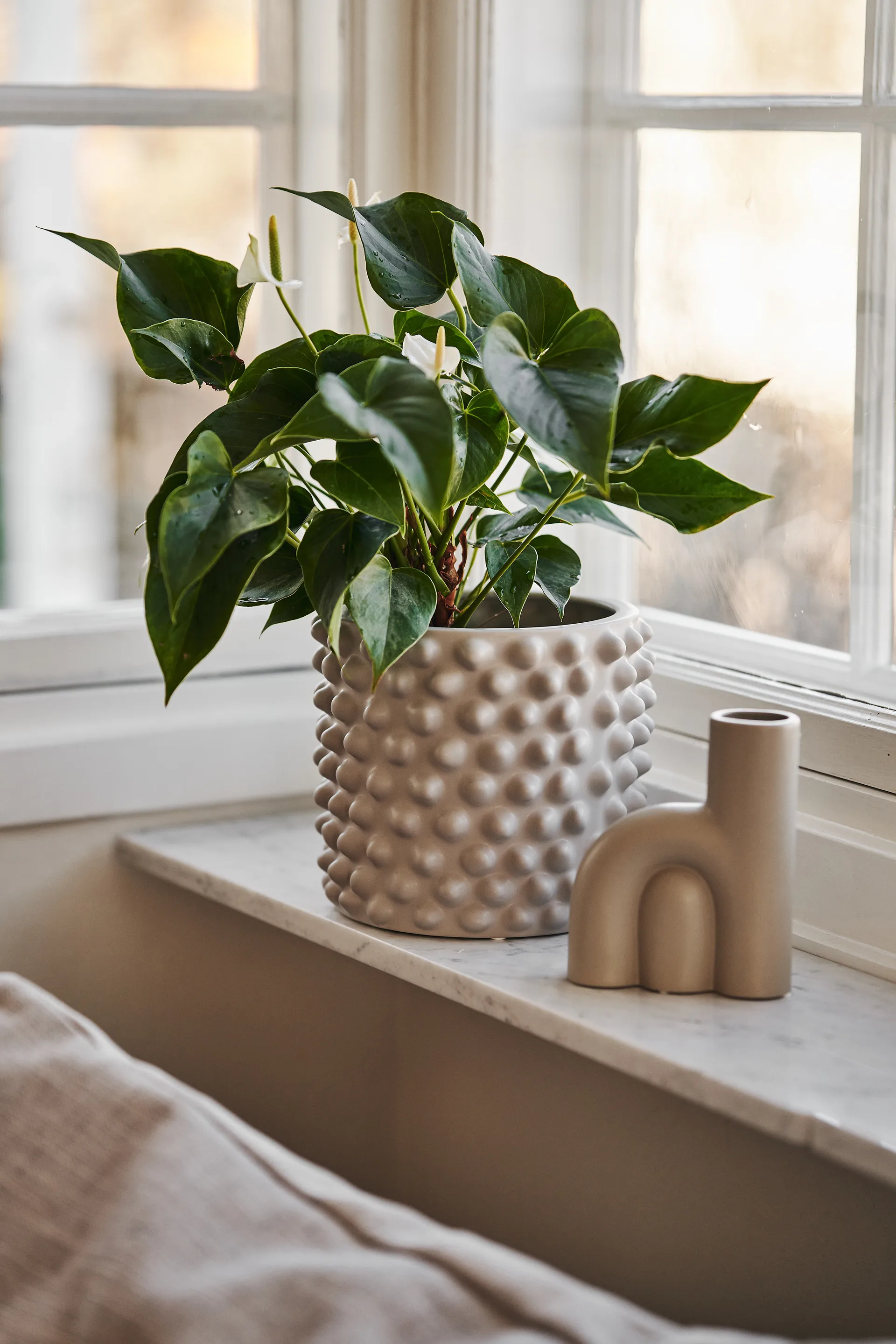 Cloudy pot greige, Small Ø20 cm DBKD