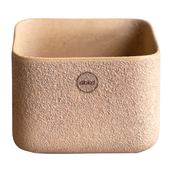 Cube plant lage pot Ø13 cm - Sand - DBKD