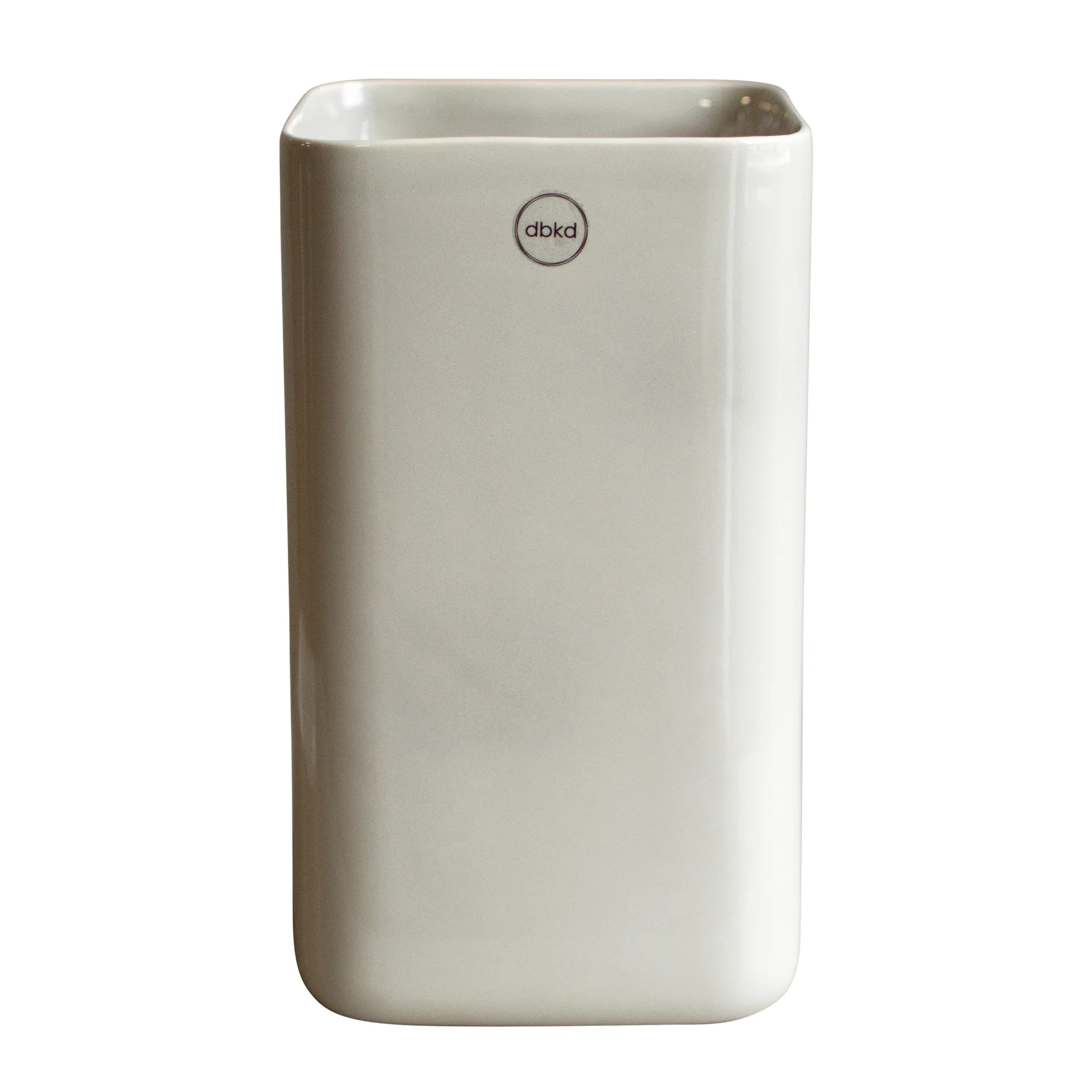 Cube pot large Ø13 cm, Shiny mole DBKD