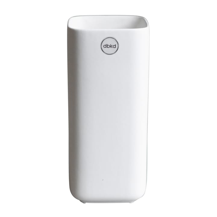 Cube vaas 20 cm - Matte White - DBKD