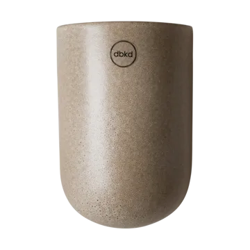 Cut wandpot beige - Medium 15 cm - DBKD