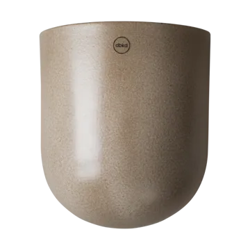 Cut wandpot beige - X-large 24 cm - DBKD