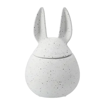 DBKD Eating rabbit kom klein - White dot - DBKD