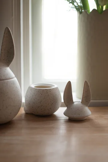 DBKD Eating rabbit kom klein - White dot - DBKD