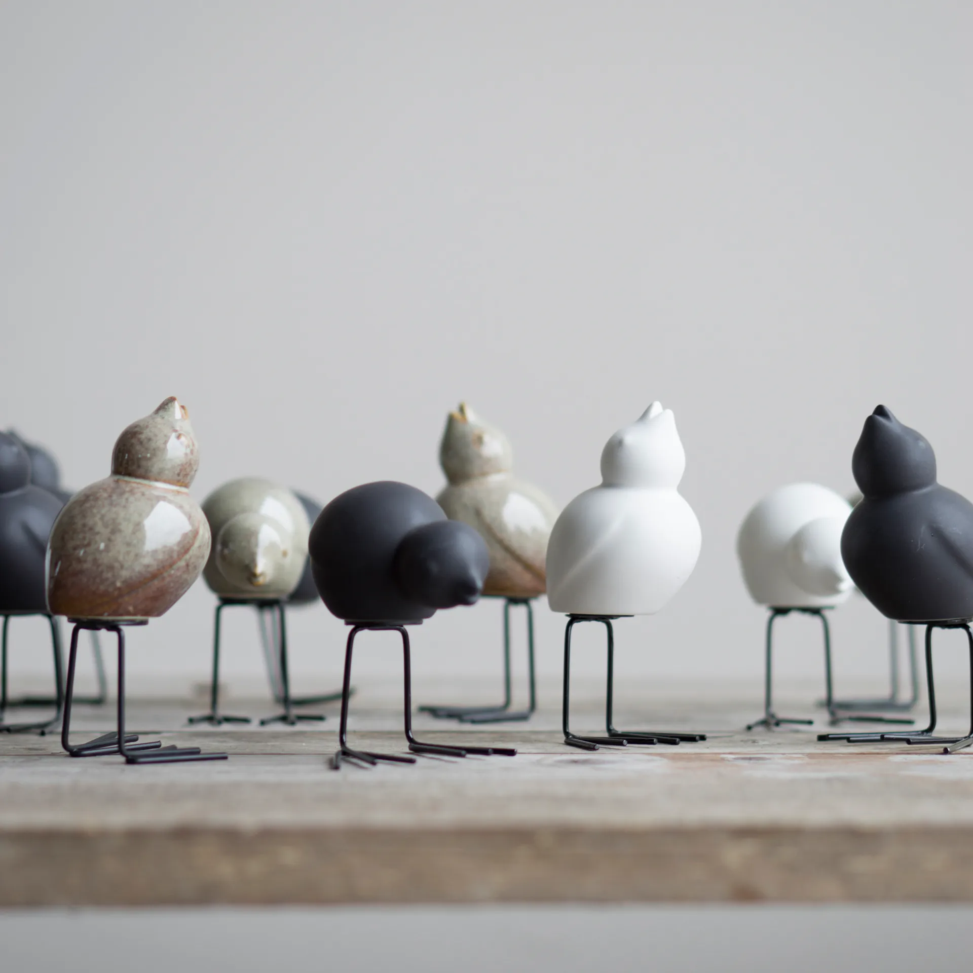 DBKD Swedish Birds paasdecoratie 2-pack, Black DBKD