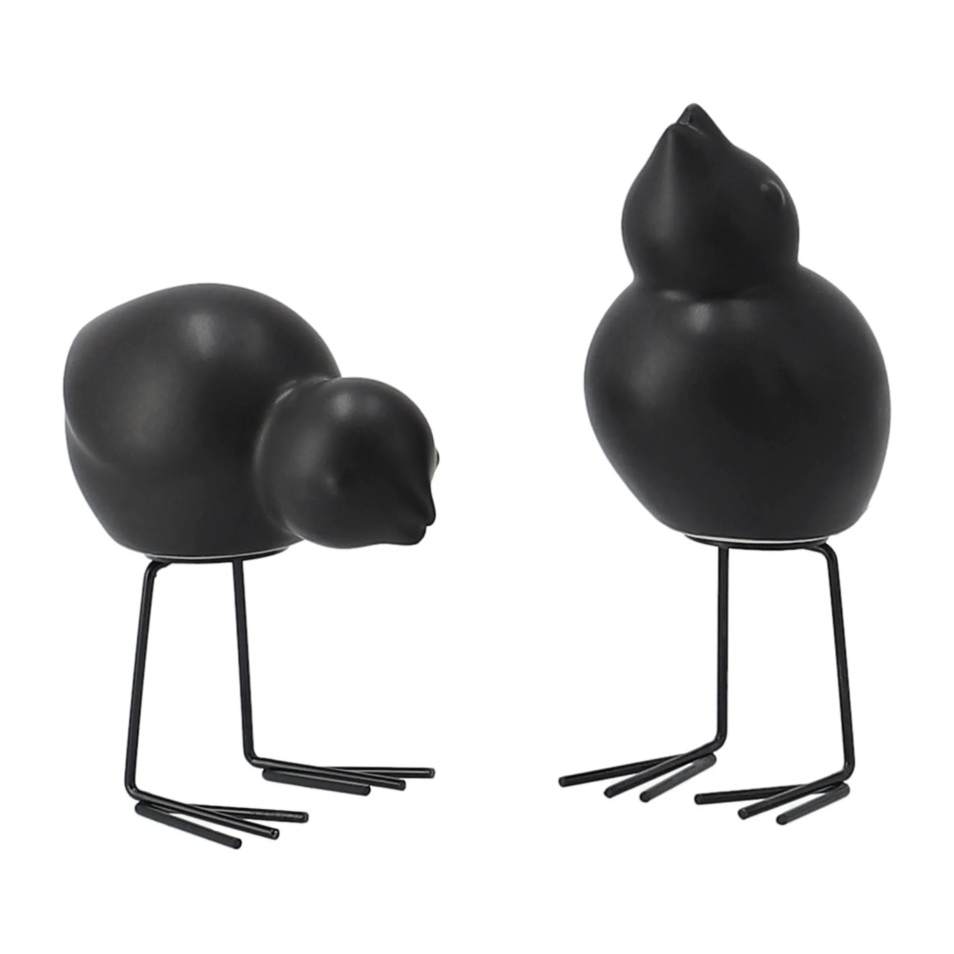 DBKD Swedish Birds paasdecoratie 2-pack, Black DBKD