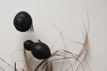 DBKD Swedish Birds paasdecoratie 2-pack - Black - DBKD