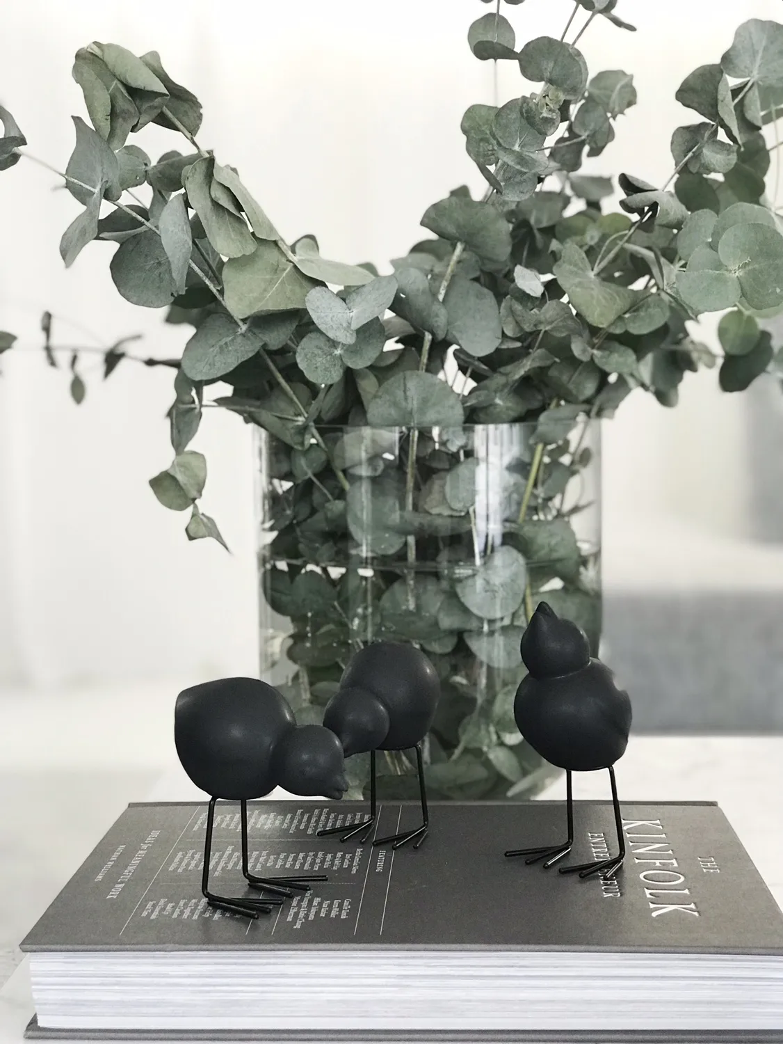 DBKD Swedish Birds paasdecoratie 2-pack, Black DBKD