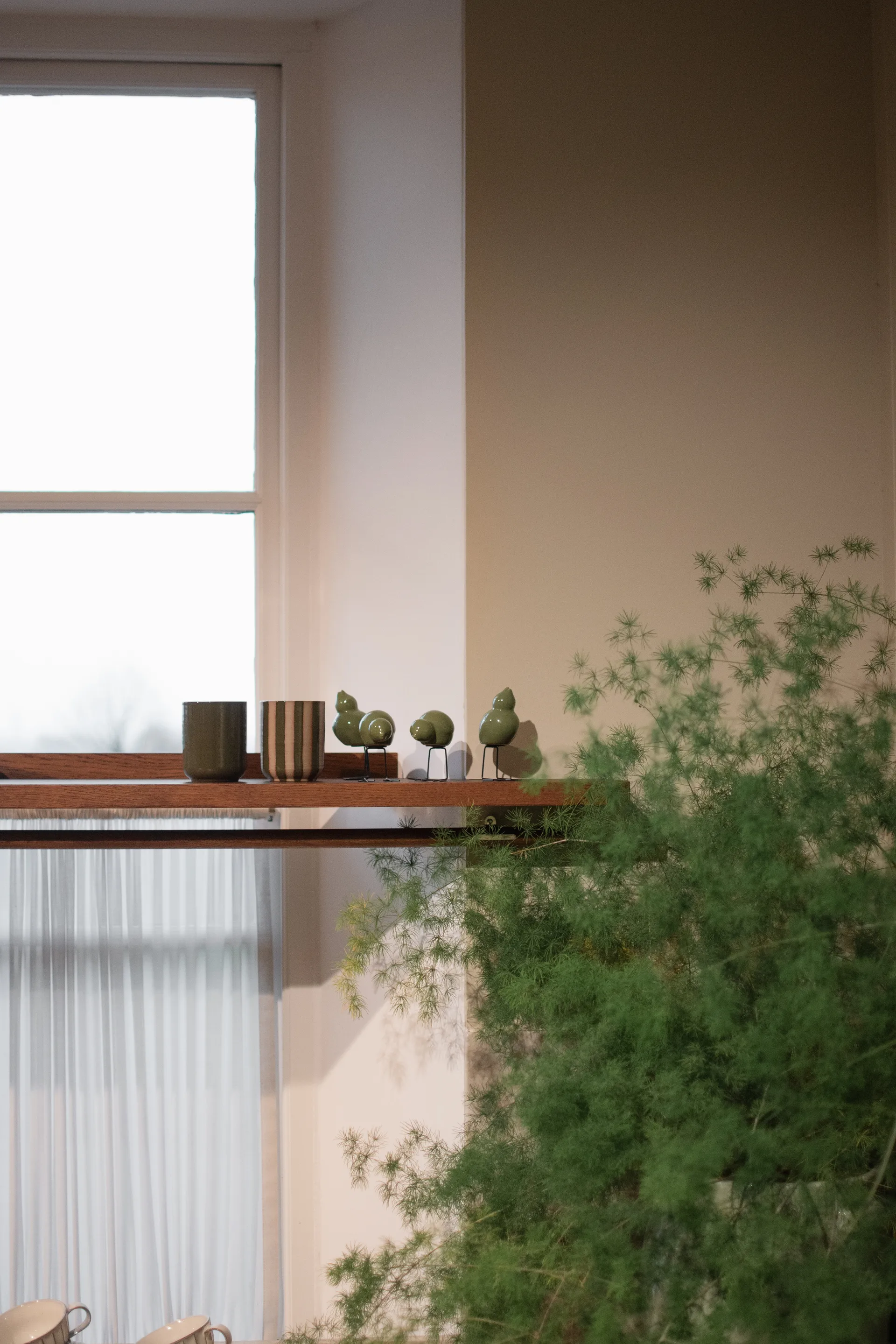 DBKD Swedish Birds paasdecoratie 2-pack, Shiny green DBKD