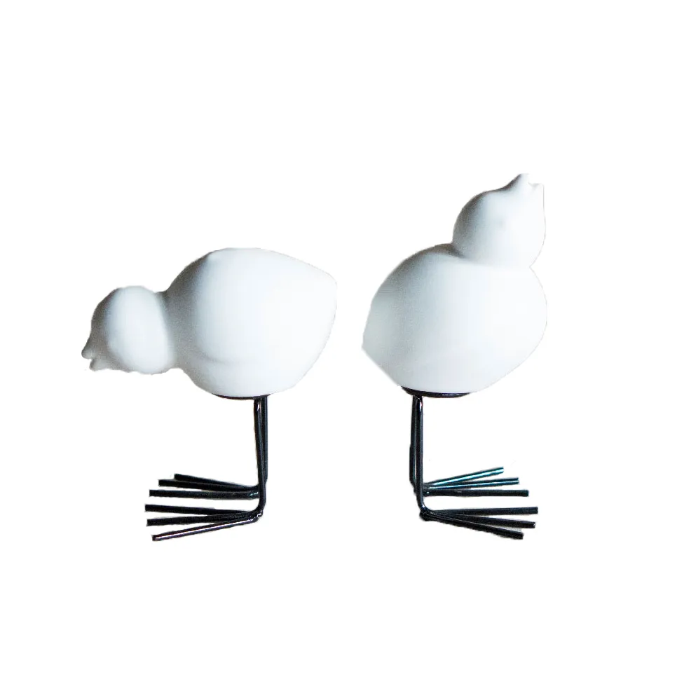 DBKD Swedish Birds paasdecoratie 2-pack, White DBKD