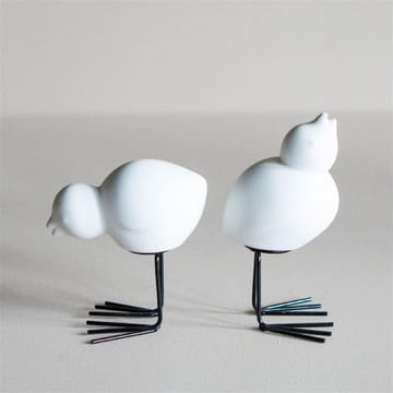 DBKD Swedish Birds paasdecoratie 2-pack - White - DBKD