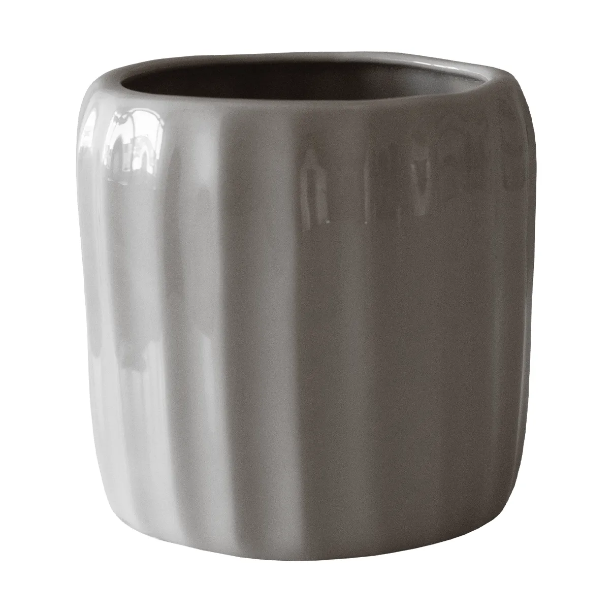 Ease bloempot, Glanzend mole, Ø14x13,5 cm DBKD