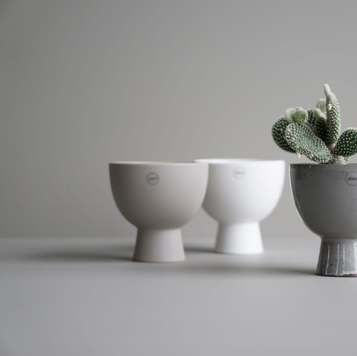 Figure pot Ø15 cm, White DBKD