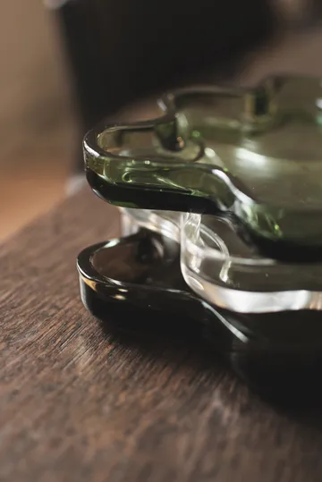 Filter decoratieschaal - Brown, Ø22x2 cm - DBKD