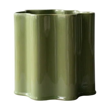 Filter pot - Shiny green, Ø18 cm - DBKD