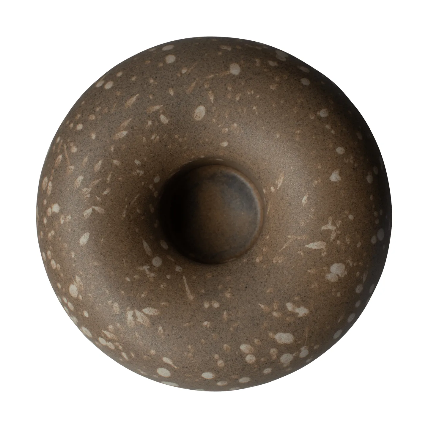 Float waxinelichthouder, Brown dot DBKD