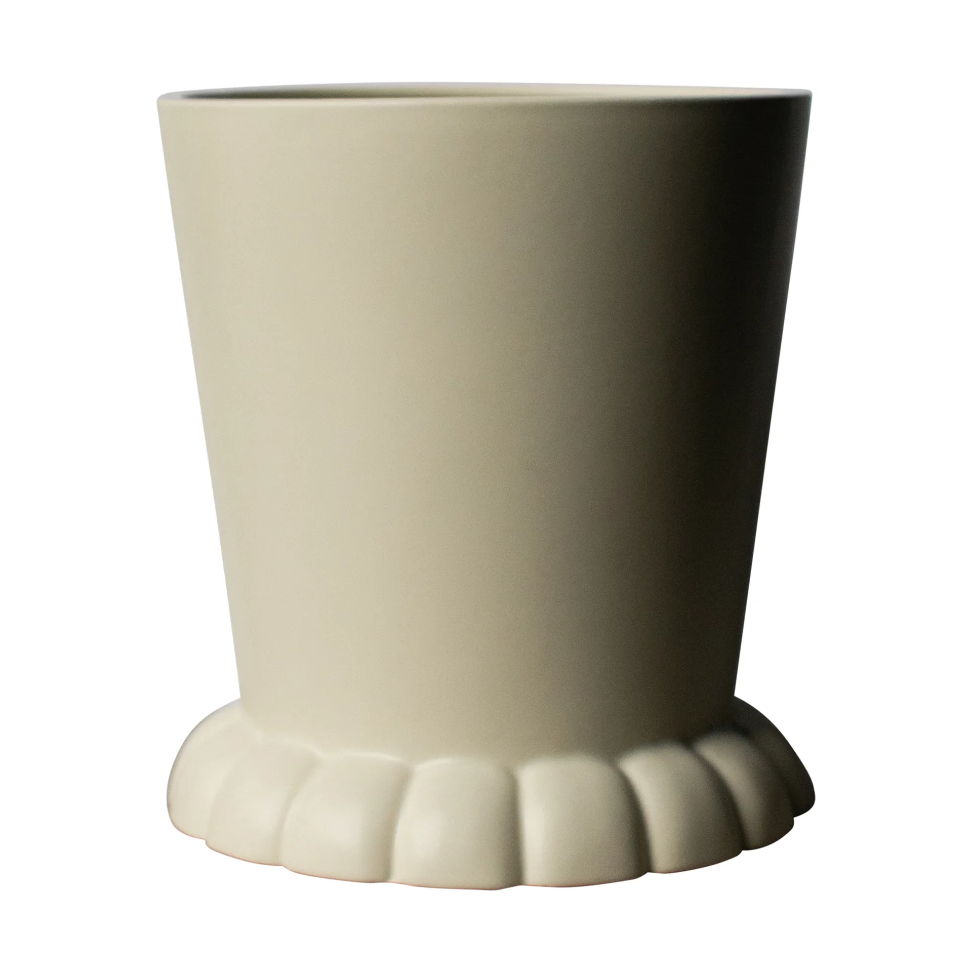 Flora pot Ø25 cm, Creme DBKD