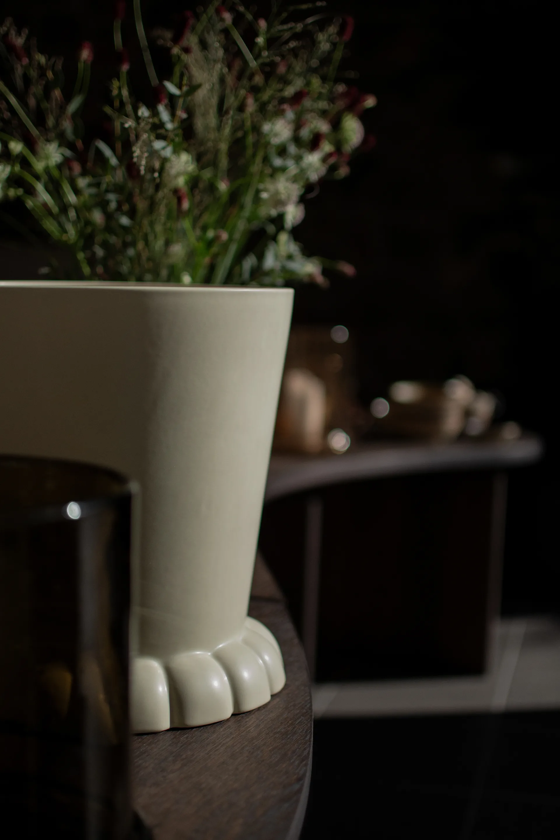 Flora pot Ø25 cm, Creme DBKD