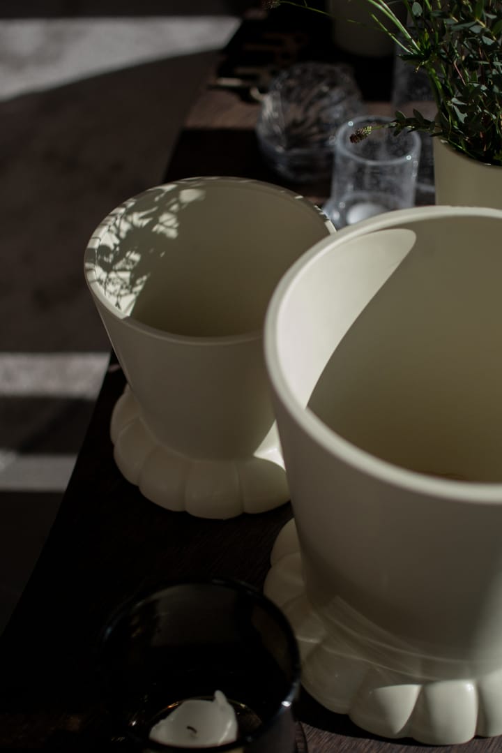 Flora pot Ø25 cm, Creme DBKD