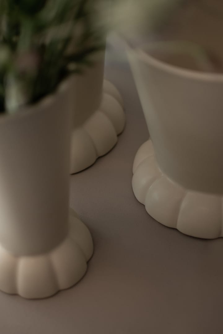 Flora vaas 22 cm, Creme DBKD