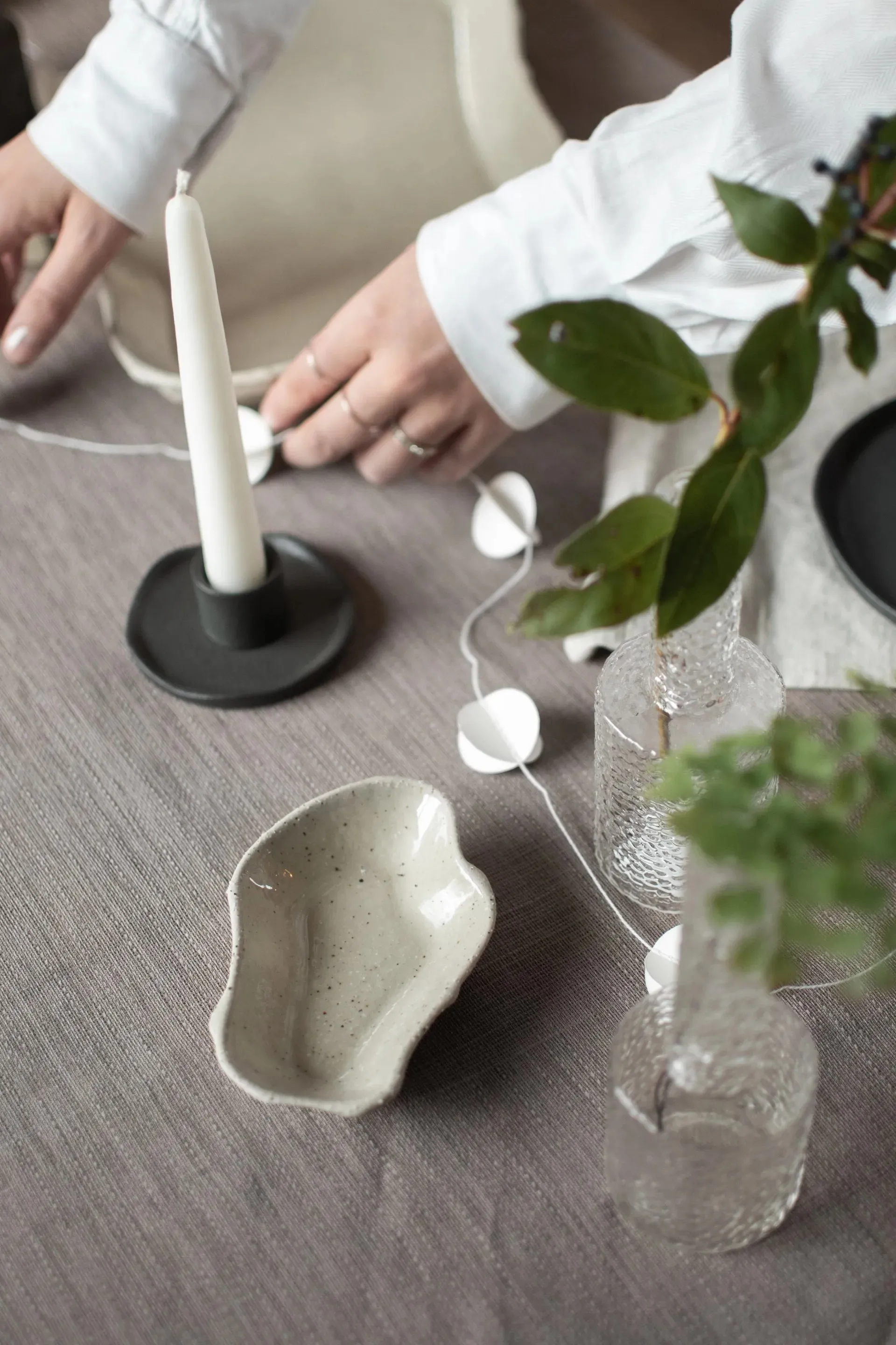 Flow schotel small 9x14 cm, Zand DBKD