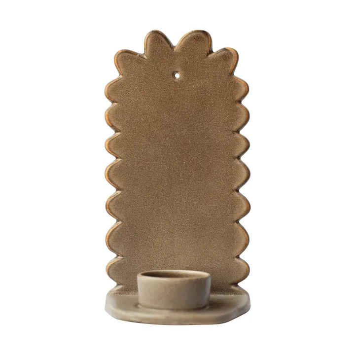 Flowery wandkandelaar - Beige - DBKD