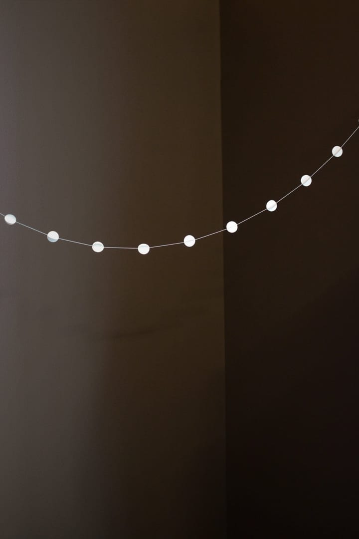 Garland slinger cirkel, White DBKD